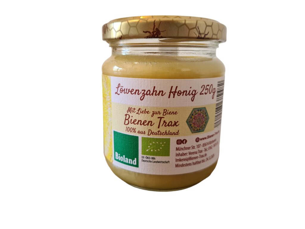 Löwenzahn Honig 250g - bienen-trax.de